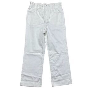 NWT J. Crew Factory Women's White Paperbag Waist Jeans Size 28